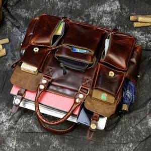 Bobby Genuine Leather Travel Bag Travel Bags 