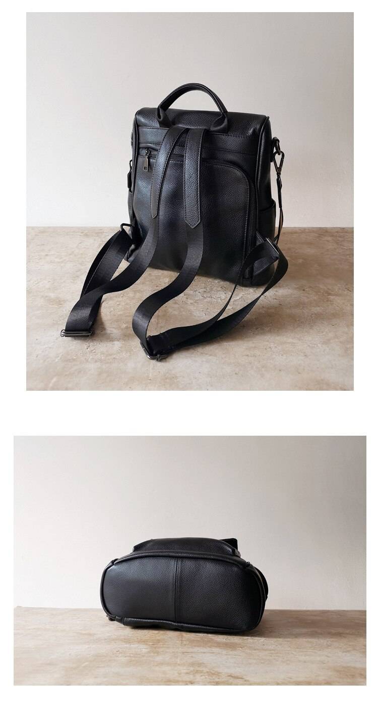 Aaron Genuine Leather Backpack