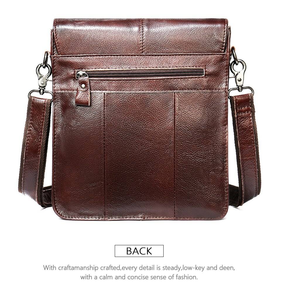 Felix men's bags genuine leather shoulder bag for men messenger ...