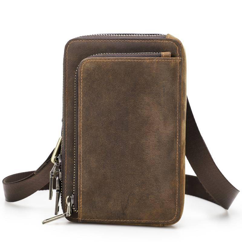 Sonny Classic Genuine Leather Shoulder Bag Men Bags Messenger Bags 