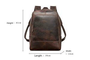 Warren Vintage Genuine Leather Travel Laptop Backpack Best Sellers Men Men Bags Messenger Bags New Arrivals Travel Bags 